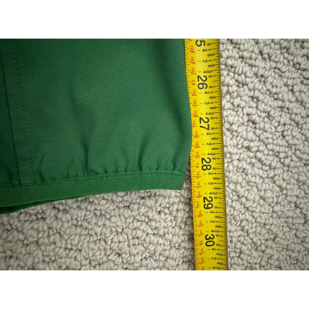The North Face Men's 1/4 Zip Size XL Green Pockets Water Resistant Windbreaker - Picture 6 of 12
